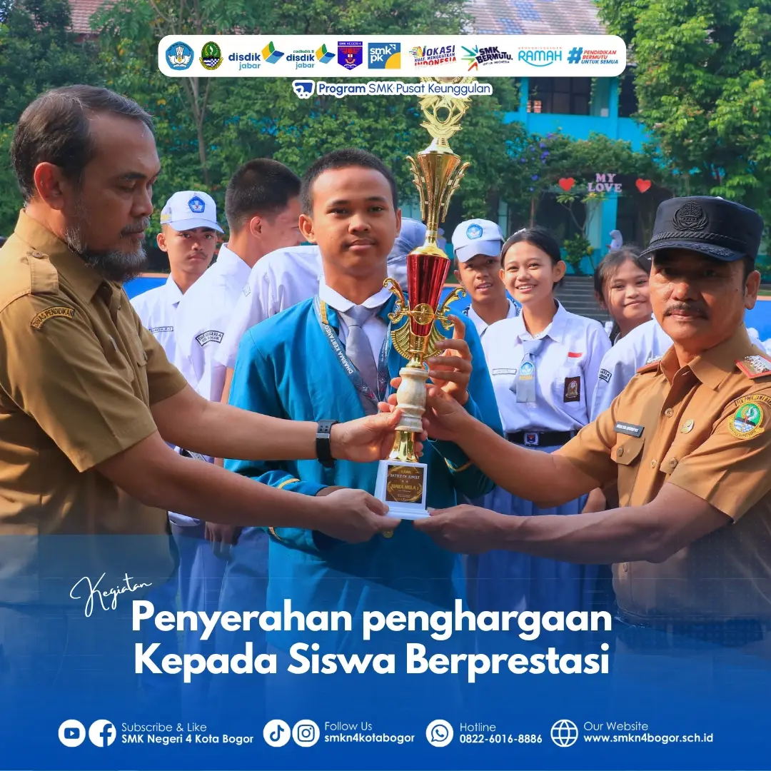 Prestasi siswa SMKN 4 Bogor